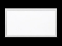 16 x led paneel 24w – 6400k koud wit - 595x295mm – ip20 – zodiac-24 - afbeelding 3 van  5
