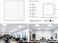 16 x led paneel 45w – 6400k koud wit - 595x595mm – ip20 – galaksi - afbeelding 5 van  5