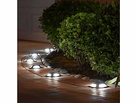 16 x solar 4 lichts led grond spot zwart - afbeelding 6 van  9