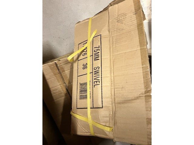 16 x zwenkwielen 75mm - afbeelding 4 van  7