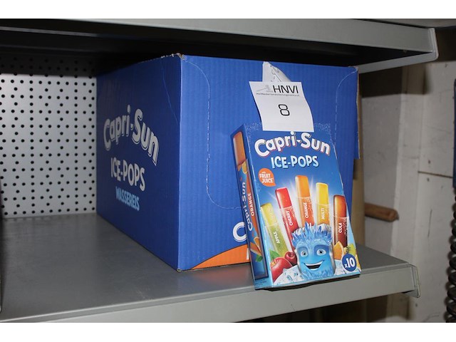 160 waterijsjes capri sun verpakt per 10. - afbeelding 1 van  2