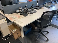 160cm duo slinger bureautafel - afbeelding 3 van  5