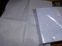 160x vaatdoek blauw - afbeelding 2 van  3