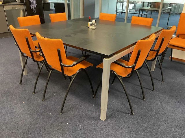 160x160cm kantinetafel (2x) - afbeelding 2 van  2