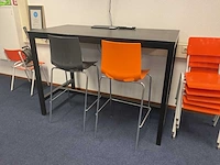 160x80cm bartafel met krukken - afbeelding 1 van  4