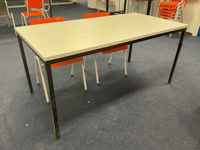 160x80cm kantinetafel (2x) - afbeelding 1 van  2