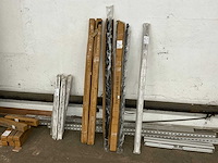 165 cm schutter rvs (4x) - afbeelding 1 van  5