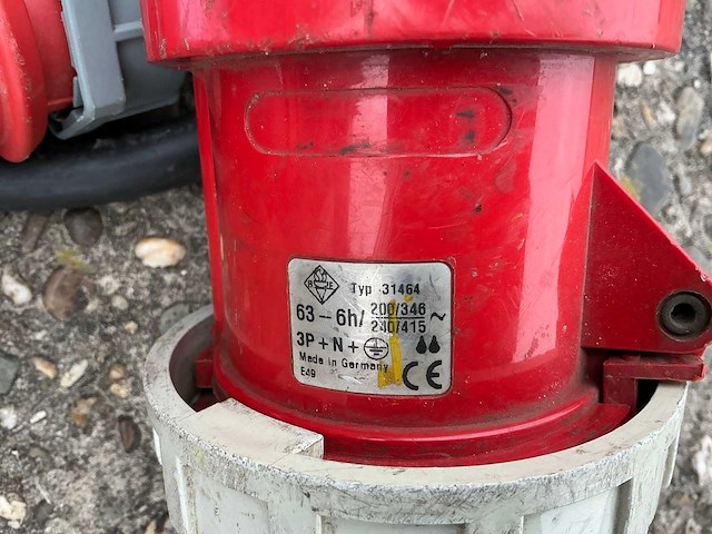 16a naar 32a verloopkabel (2x) - afbeelding 2 van  2