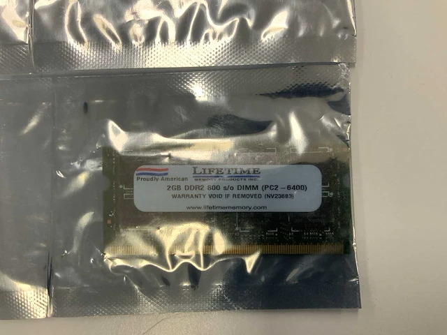 16gb(8x 2gb) ddr2 800mhz so dimm pc2-6400 - afbeelding 2 van  3