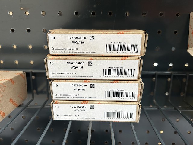 16x doos elektronica accessoires w.o. terminal block weidmüller - afbeelding 5 van  10