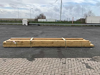 16x geïmpregneerd hout 95x195x5400mm - afbeelding 2 van  8