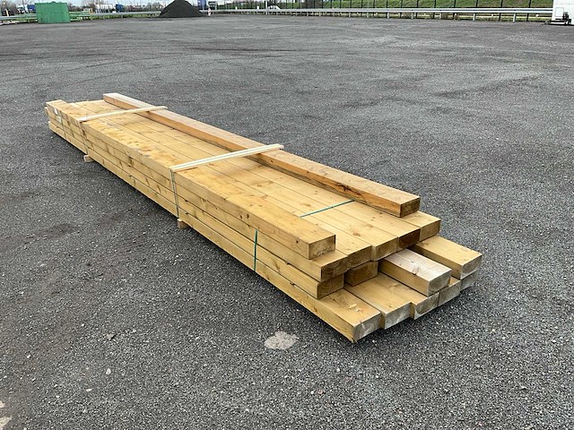 16x geïmpregneerd hout 95x195x5400mm - afbeelding 3 van  8