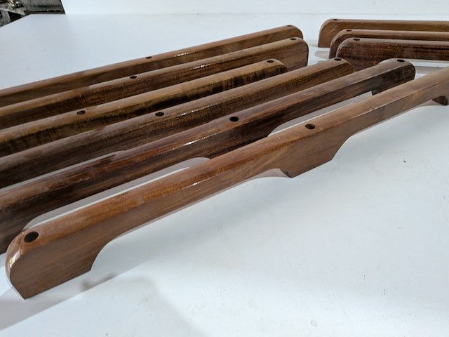 16x houten handrailing - afbeelding 7 van  22
