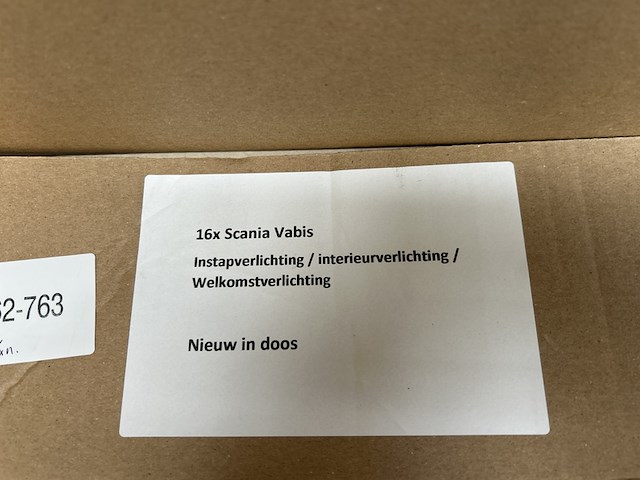16x instapverlichting, interieurverlichting, welkomstverlichting scania vabis - afbeelding 5 van  5
