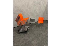 16x nestelbare kantinestoel met trolley - afbeelding 9 van  9