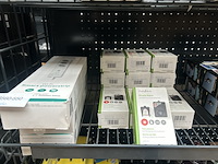 16x partij elektronica w.o. slimmer stekkerdoos w.o. nedis, qnect, dlink - afbeelding 1 van  7