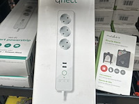 16x partij elektronica w.o. slimmer stekkerdoos w.o. nedis, qnect, dlink - afbeelding 3 van  7