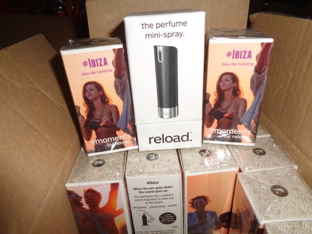 16x reload eau de toilette 5ml ibiza incl spray - afbeelding 3 van  3