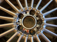 17” bbs velgenset 5x120 - michelin 245/30 zr 20 bandenset - afbeelding 5 van  7