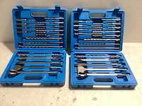 17 delige boren en beitel set (2x) - afbeelding 1 van  5