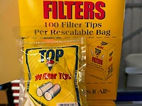 17 dozen sigaretten papier, filters, rolmachine - afbeelding 3 van  3