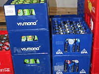 17 kratten met diverse frisranken w.o. lipton, chaudfontaine, fanta eb rivella. - afbeelding 2 van  5