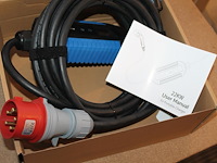 17 portable laadkabels 7 meter. cee32 rood naar type2. 22kw. - afbeelding 2 van  3