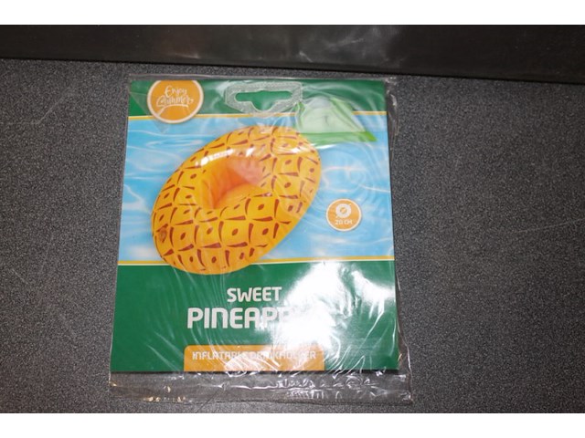 17 stuks opblaasbare bekerhouder ananas in kr 10 - afbeelding 3 van  3