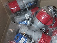 17 verloopkabels 230v blauw naar cee16. - afbeelding 2 van  2