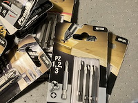 17 x piranha bitsetjes lange schacht, zie foto voor specificatie - afbeelding 9 van  11