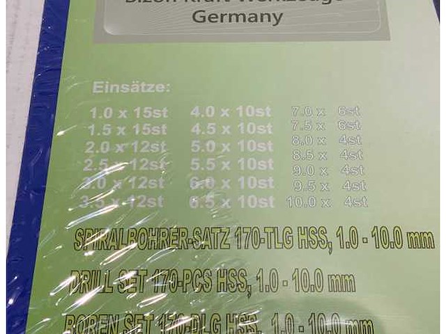 170 -delig - boren set - afbeelding 5 van  6