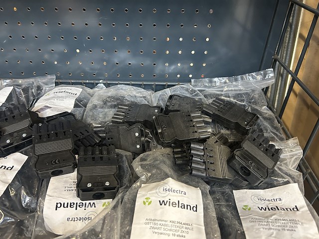 175x kabelsteker isolectra wieland - afbeelding 1 van  4