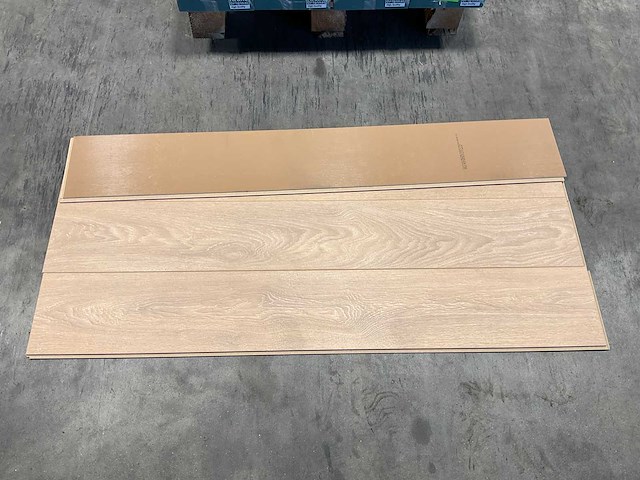 17,7m² krono kliklaminaat light brushed oak - afbeelding 3 van  9