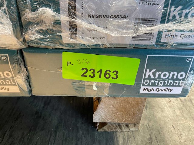 17,7m² krono kliklaminaat light brushed oak - afbeelding 9 van  9