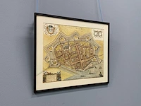 17e-eeuwse stadsplattegrond 640x535 mm - afbeelding 7 van  13