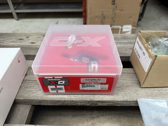 17x racefiets onderdelen w.o. trapstel, shifter set w.o. sram, mavic - afbeelding 4 van  18