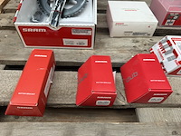 17x racefiets onderdelen w.o. trapstel, shifter set w.o. sram, mavic - afbeelding 15 van  18