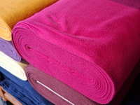 17x rol zomerflanel in uni kleuren - afbeelding 4 van  5