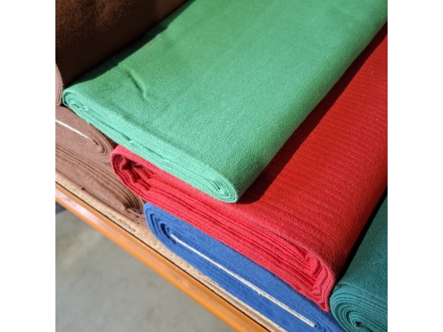 17x rol zomerflanel in uni kleuren - afbeelding 5 van  5