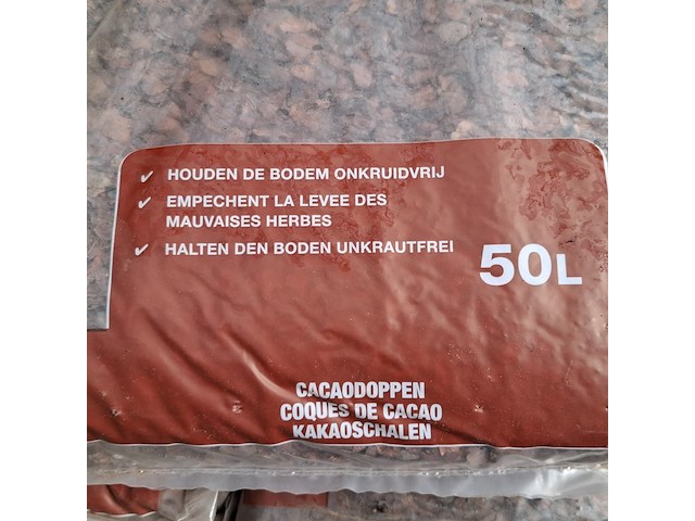 17x zak cacaodoppen a 50 liter dcm - afbeelding 4 van  6