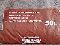 17x zak cacaodoppen a 50 liter dcm - afbeelding 4 van  6