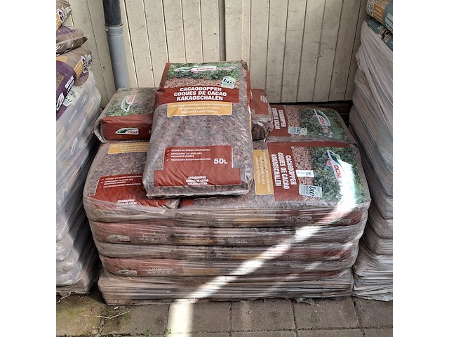 17x zak cacaodoppen a 50 liter dcm - afbeelding 6 van  6