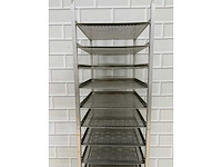 18 delige aluminium opbergrek - afbeelding 3 van  6