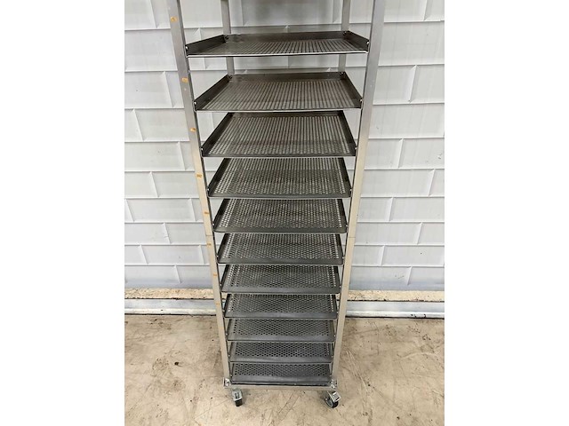 18 delige aluminium opbergrek - afbeelding 4 van  6