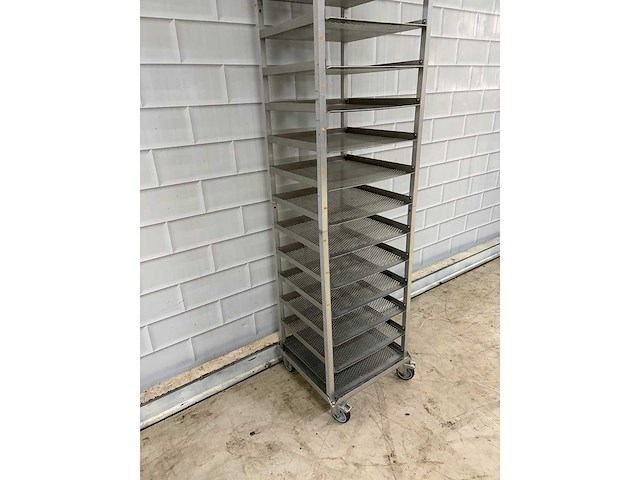 18 delige aluminium opbergrek - afbeelding 6 van  6