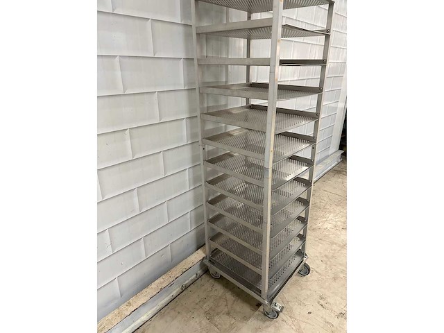18 delige aluminium opbergrek - afbeelding 5 van  5