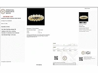 18 karaat geelgouden eeuwigheidsring met 5,05 ct. diamant - afbeelding 2 van  7