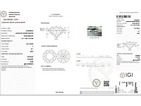 18 karaat geelgouden ring met 3,02 crt. diamant - afbeelding 2 van  4