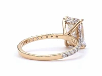 18 karaat geelgouden ring met 3,49 ct. diamant - afbeelding 15 van  15