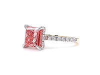 18 karaat geelgouden ring met 3,60 ct. diamant - afbeelding 4 van  8